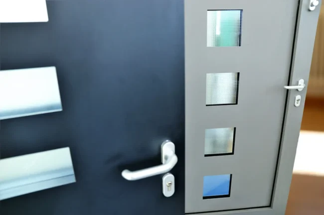 drzwi zewnętrzne aluminiowe